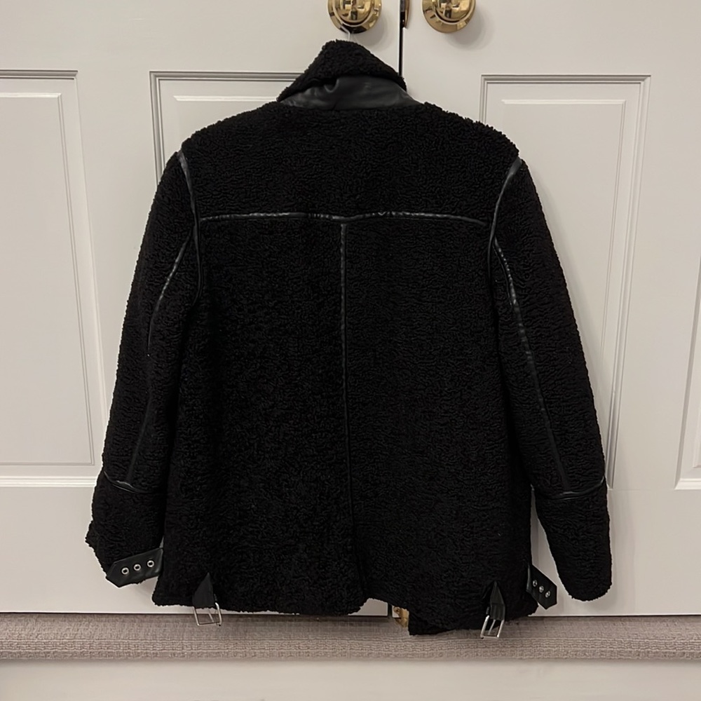 Sunset & Spring Sherpa Bomber Jacket - Picture 2 of 2
